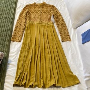 Mustard dress